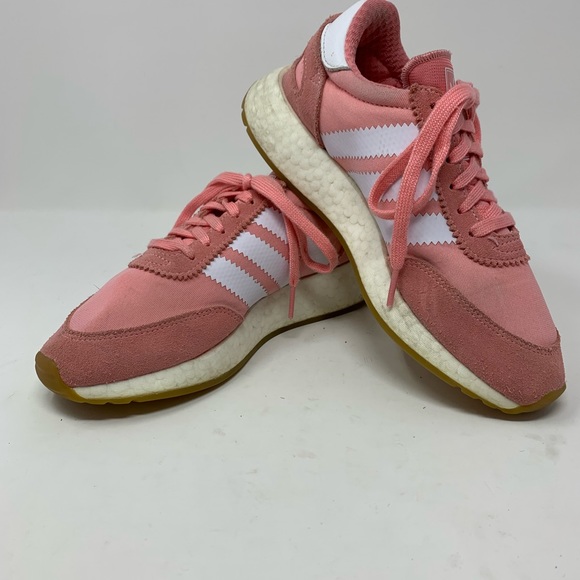 adidas Shoes - Adidas Womens Pink sneakers shoes lace up low top Sz 5.5 H0